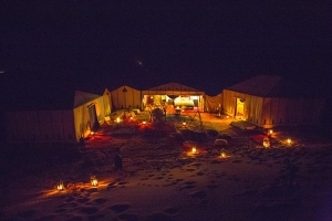 Camp at night 1