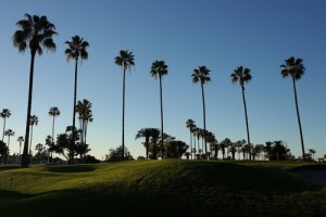 Sunset over Golf Course