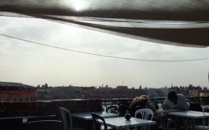 Sunset in Marrakech 